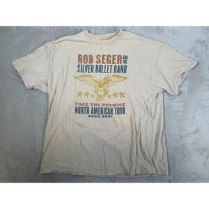 Bob Seger Face the Promise North American Tour 06-07 Graphic T-Shirt Unisex  XXL